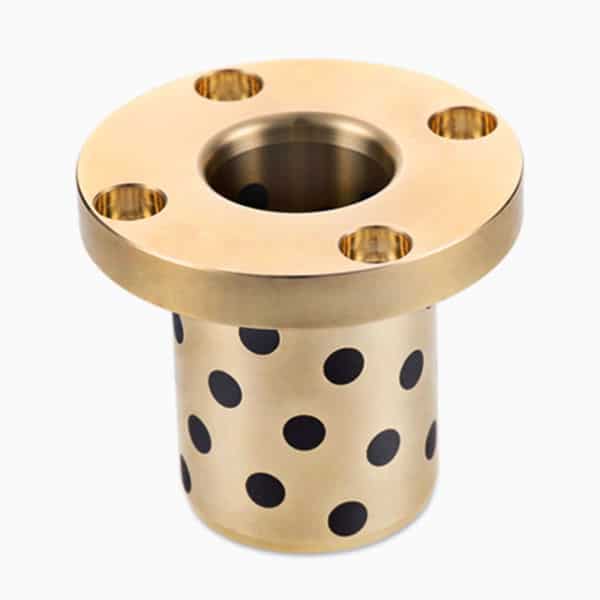 Flanged Bronze Bearings Graphite Impregnated Bronze