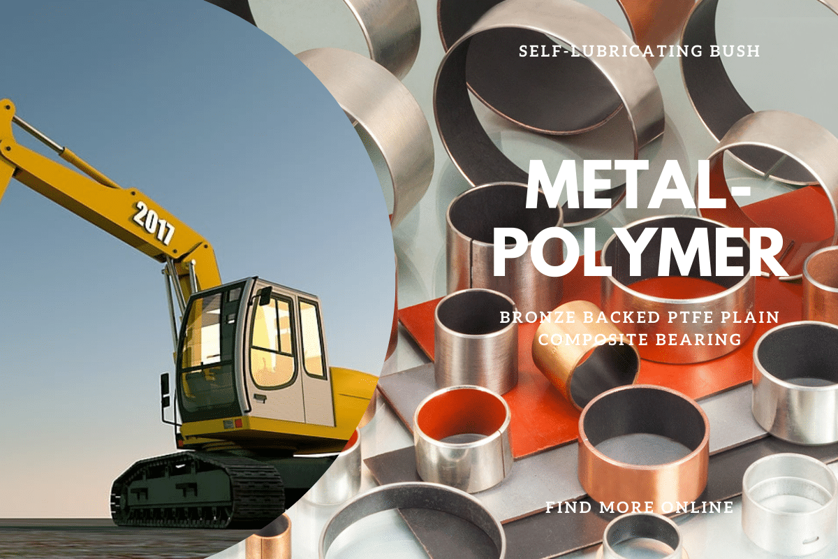 Metal-polymer composite bushings