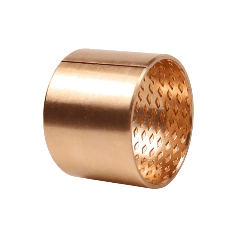cusn8 bronze plain bushes bushes - metric. Bushings, bronze plain bearing material CuSn8 with lubrication pockets.