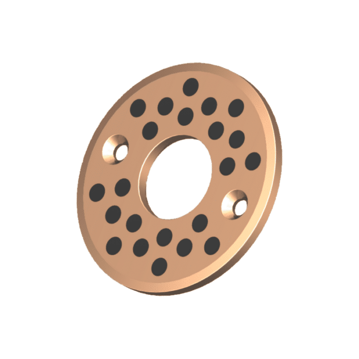 Thrust Bearing Washer Selflubricating Plugged Graphite