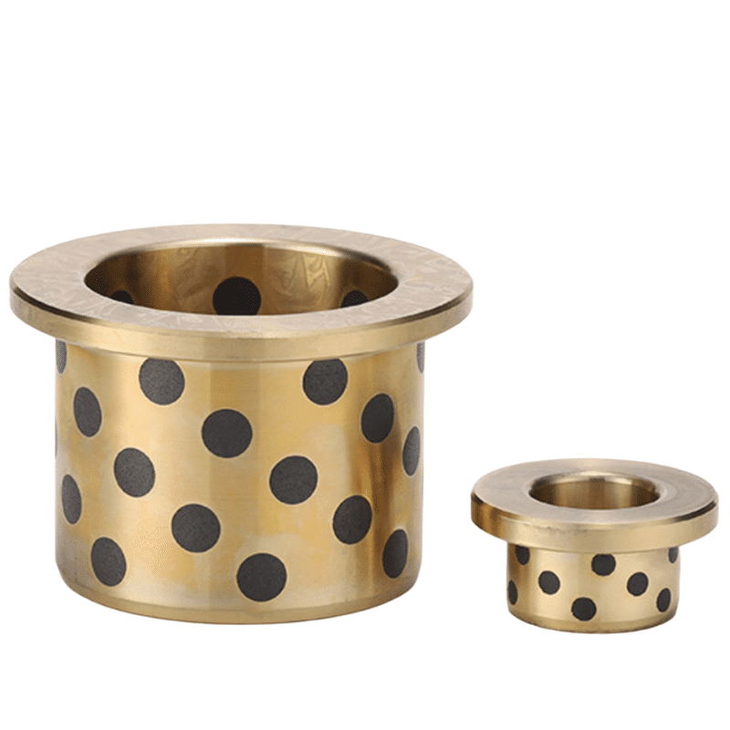 Flange graphite bronze bushing catalog