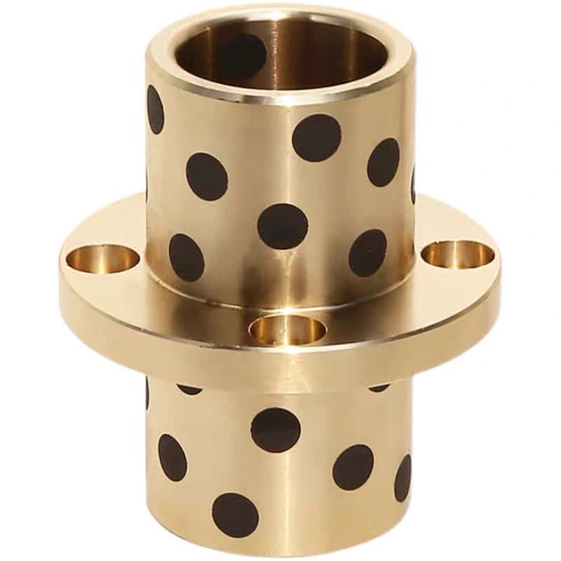 bronze plate40 flange GRAPHITE PLUGGED BRONZE BEARINGS