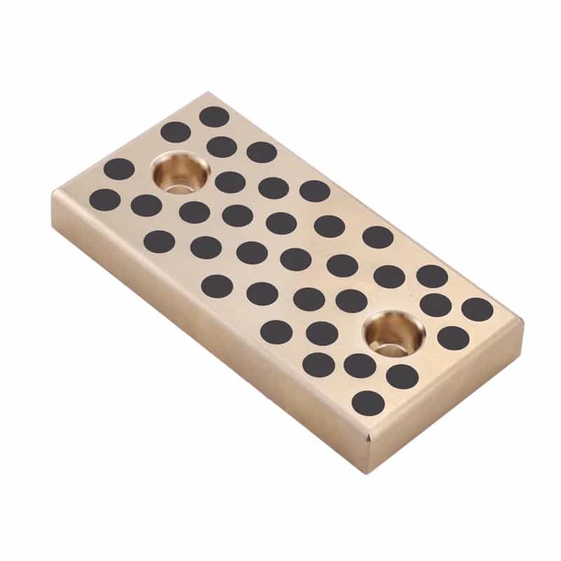 bronze plate42 bronze plate oilless bearings graphite impregnated bronze wear plate