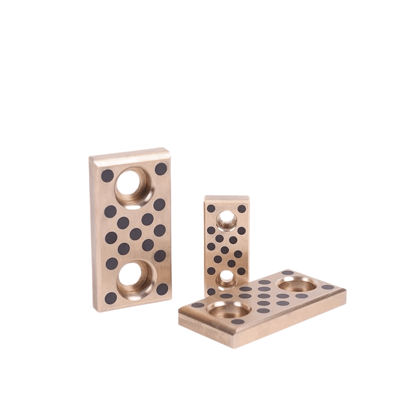 bronze wear plate graphite2 bronze plate oilless bearings graphite impregnated bronze wear plate