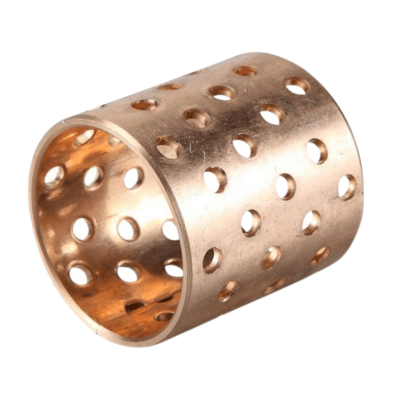 self-lubricating wrapped bronze bushing