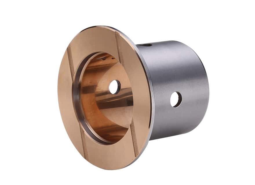 Bimetal idler bushing