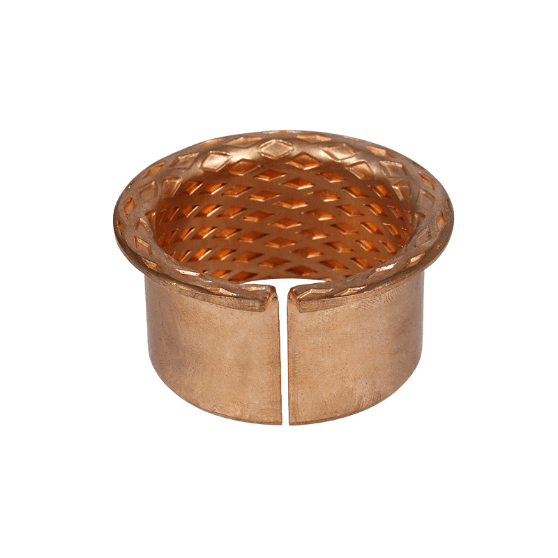 Wrapped bronze bearing