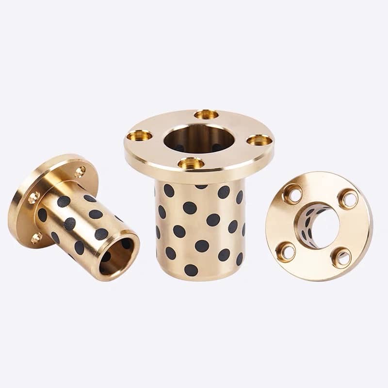 sliding bushing22 flange graphite impregnated bushings