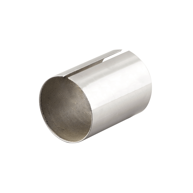 Journal bearings, coiled stainless steel backing,