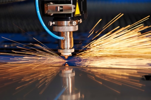 laser cutting of metal sheet bearings