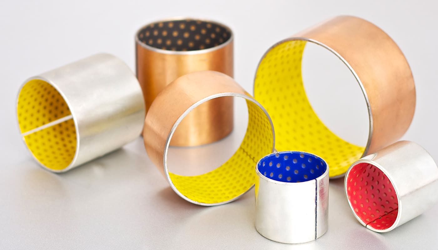 METAL POLYMER BEARING BUSHING POM Oilless Sliding Bushing