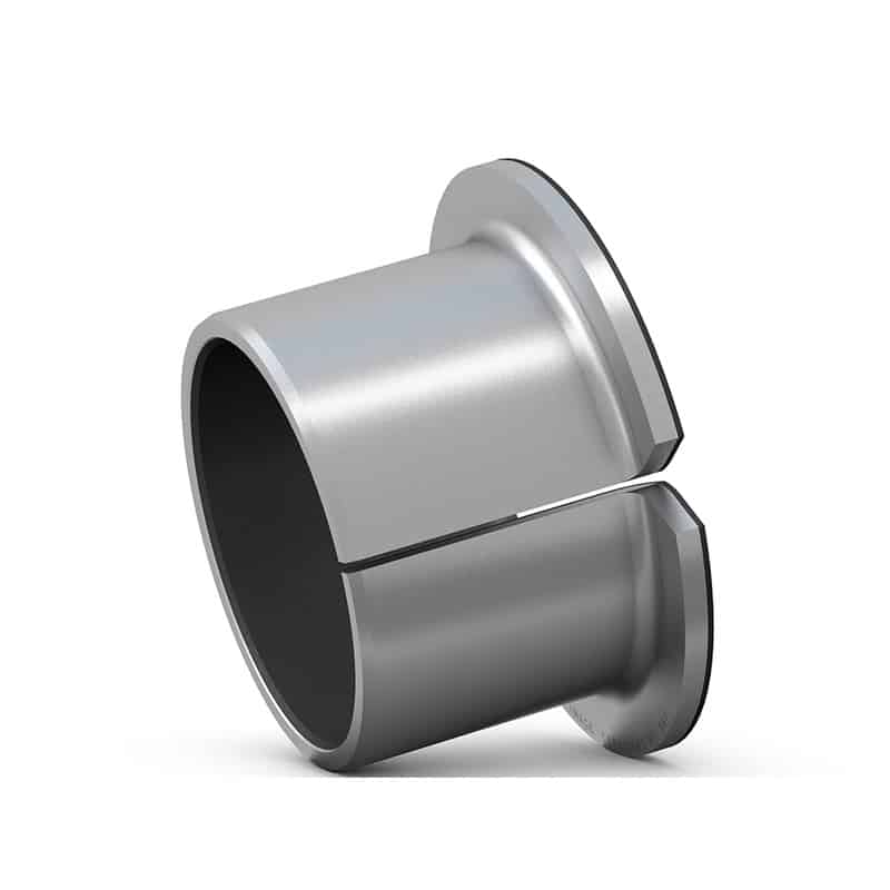 Material PTFE composite bushing flange size Cojinetes de fricción