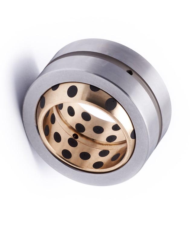 equivalent graphite impregnated brass bush Radial spherical plain bearing metric sizes