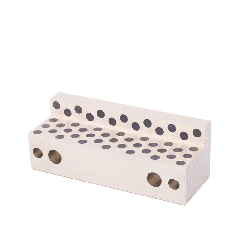 graphite wear plate bronze self-lubricating L shape graphite wear plate bronze self-lubricating