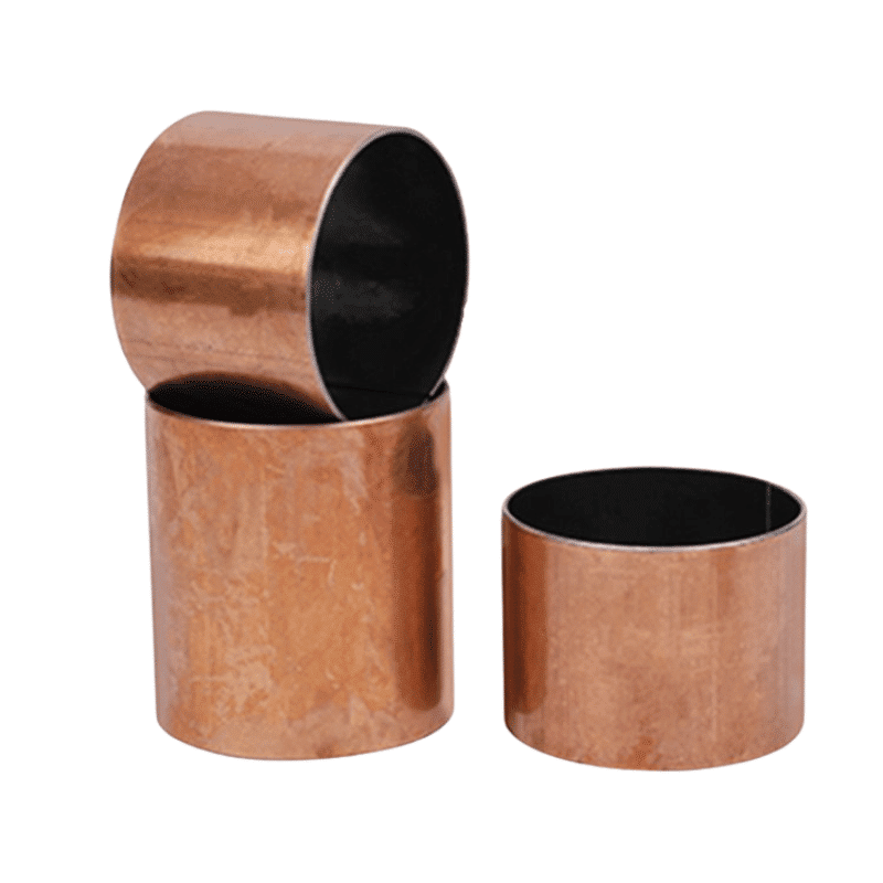 bronze backed bushing ptfe slide bearings1