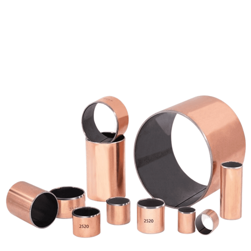 consists of three layers bronze backing bushing