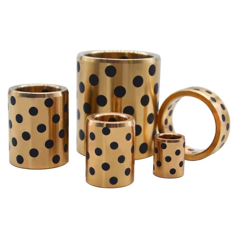 self lubricated brass bushing solid type