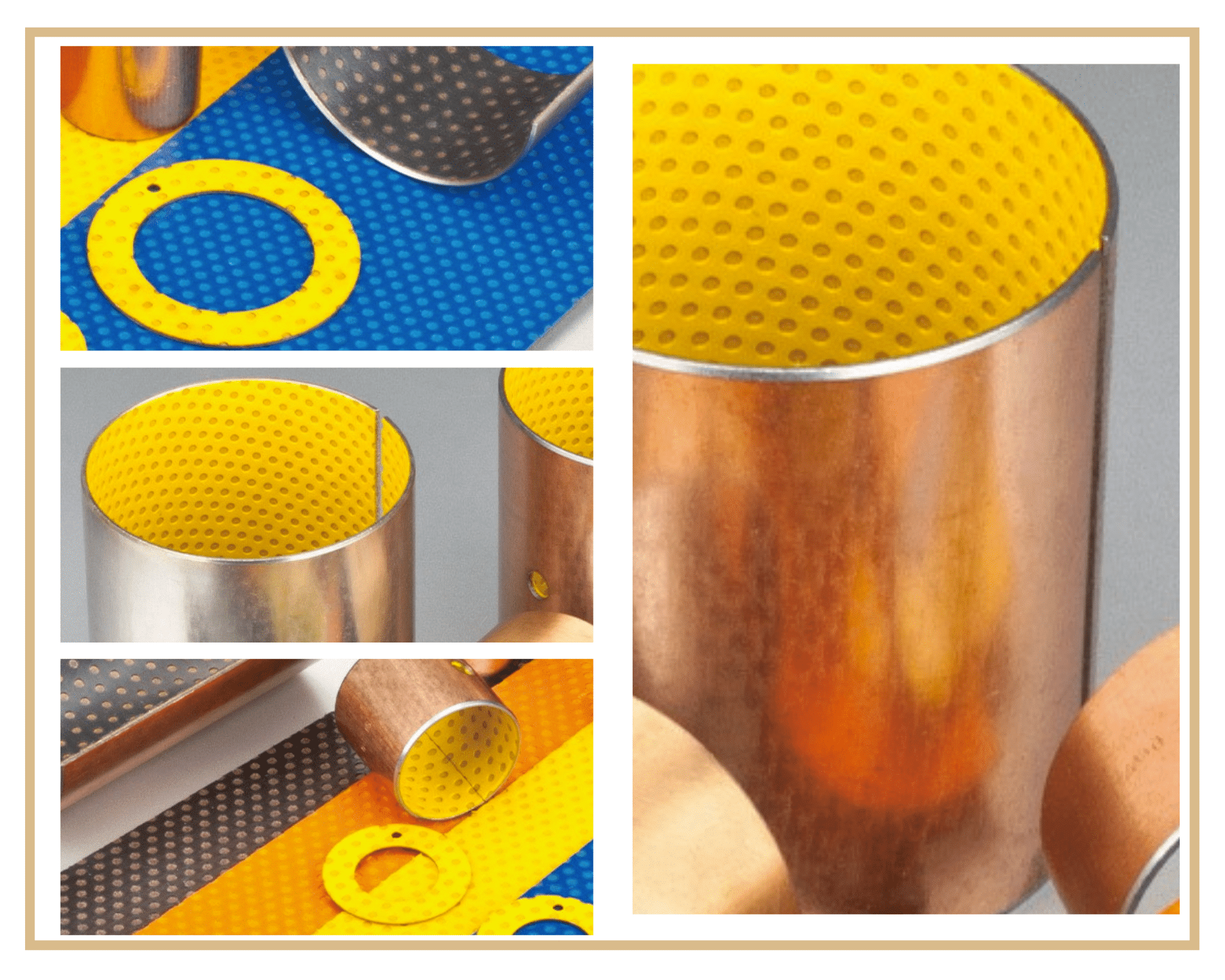 metal bushes manufacturer5 Manufacturer of metal bushes compliant with ISO 3547 standards.