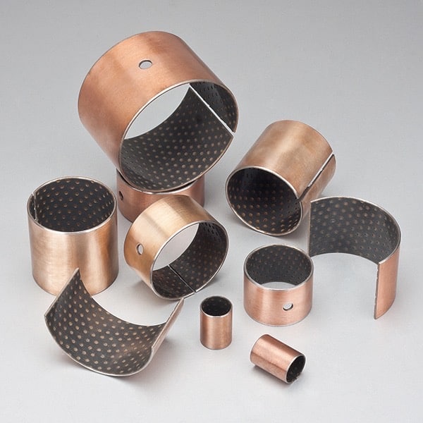 Customized composite plain bearings