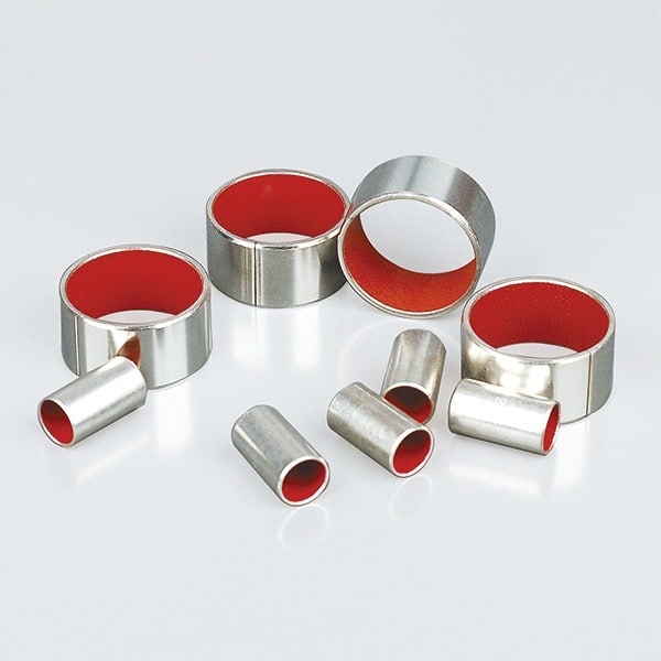 Metal-Polymer Composite Bushing - Self-lubricating bushings for operation in mixed film lubrication conditions - Sliding layer
