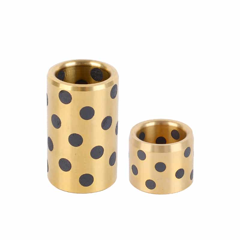 self-lubricated graphite embedded bearing (brass bushing)