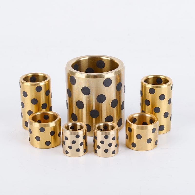 self-lubricated graphite embedded bearing (brass bushing)