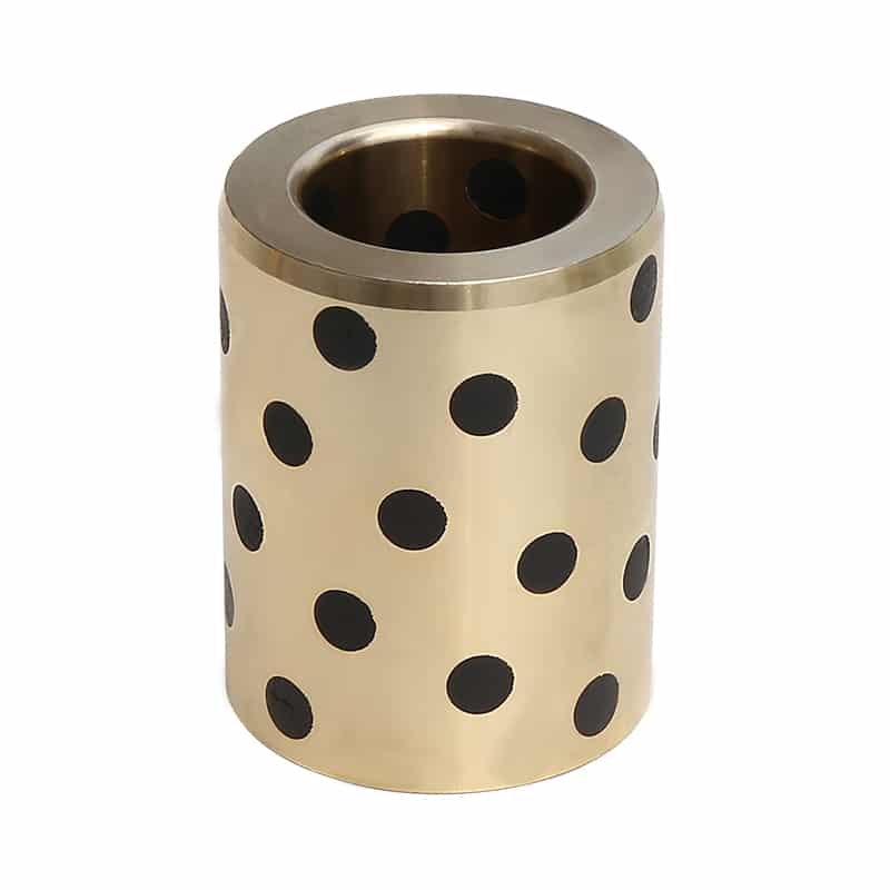 oilless graphite filled bronze bushes14 Self-Lubricate Bronze straight sleeve Bushing with Graphite