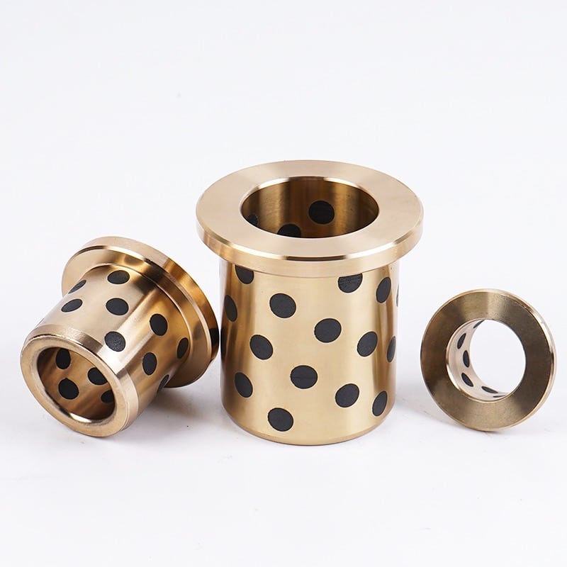 graphite bronze flanged bushings and bearings