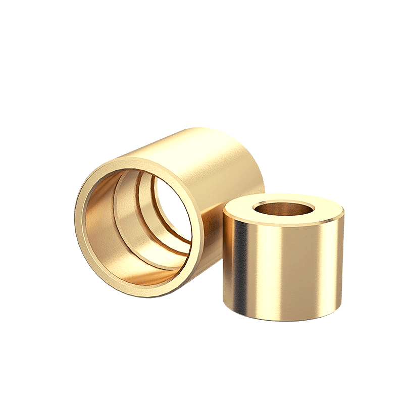 bronze bearing with solid lubricant