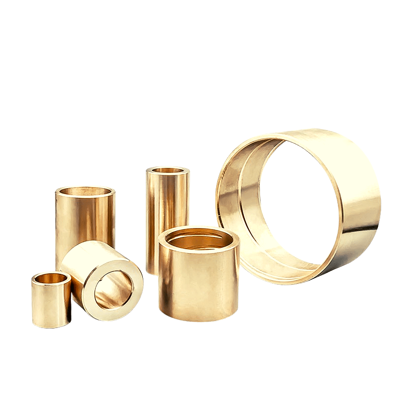 bronze bearing with solid lubricant