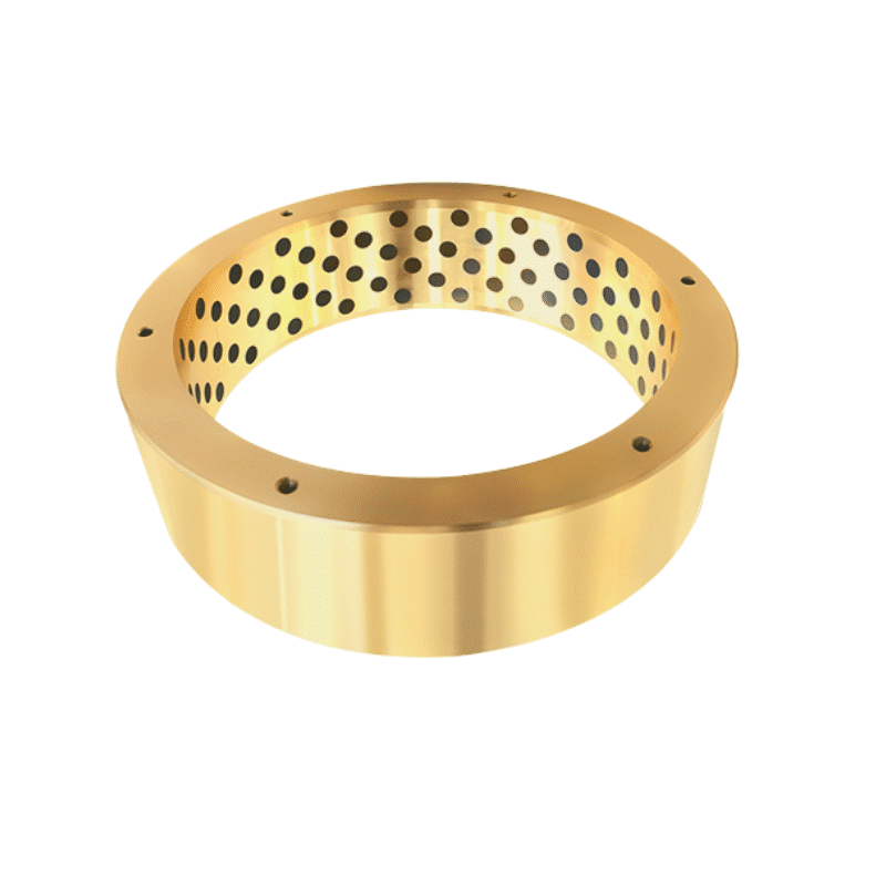 bronze bearing bush for worm gear