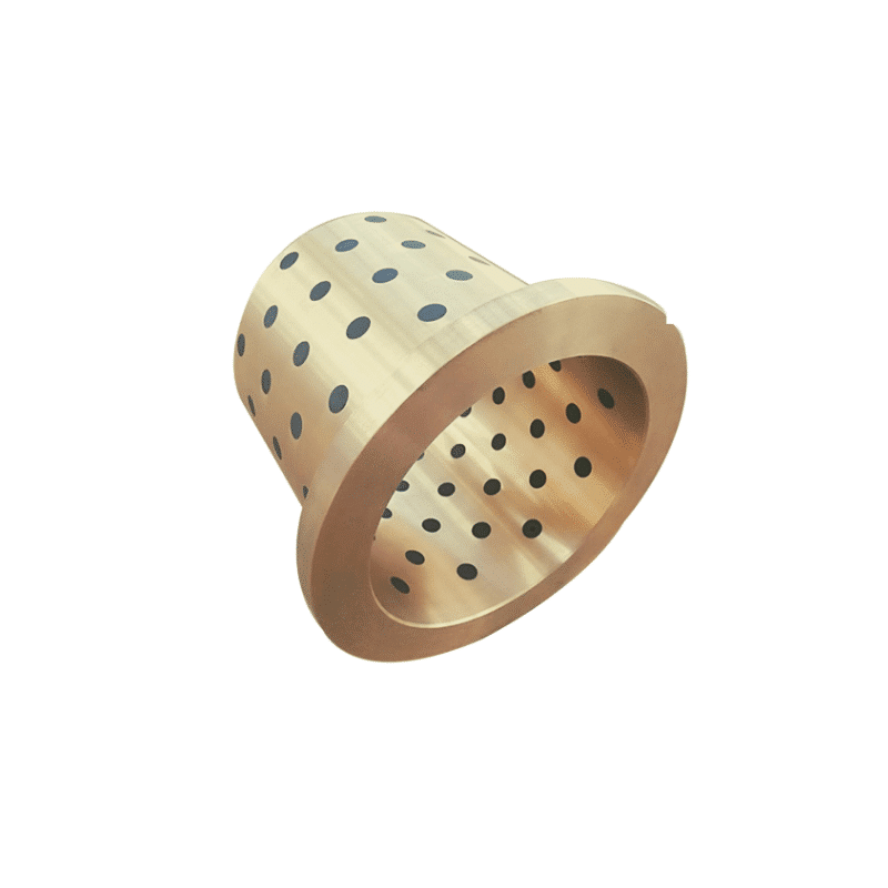 CAST BRONZE BUSHING BEARING16 932 bearings with oil grooves flange with material certificate Grooved and Flanged Flange OD