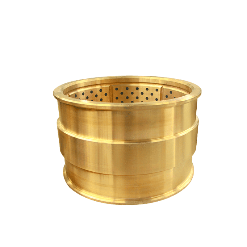 Graphite Plugged Aluminum Bronze Bushing Copper Alloy