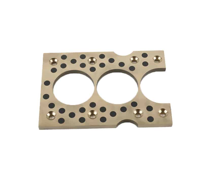 Customized Bronze Bushings10 Custom Graphite Plugged (SLP) Wear Plates