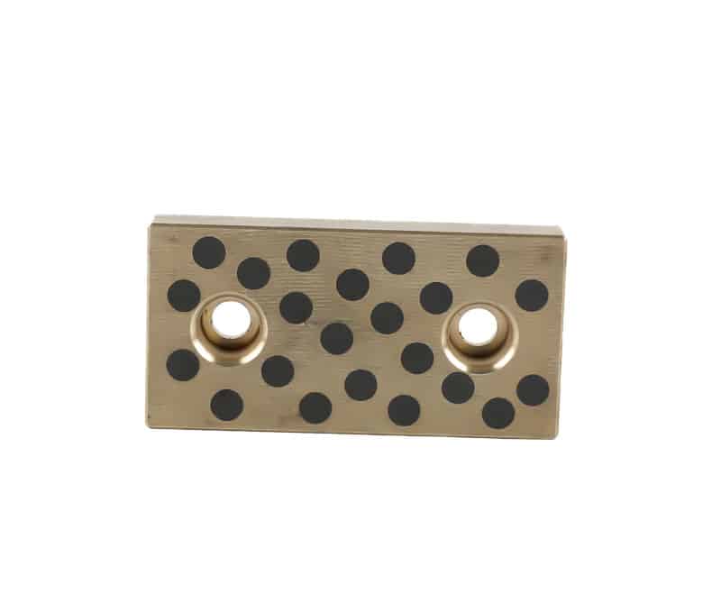 Customized Bronze Bushings11 Custom Bronze Plate Graphite Plugged (SLP) Parts