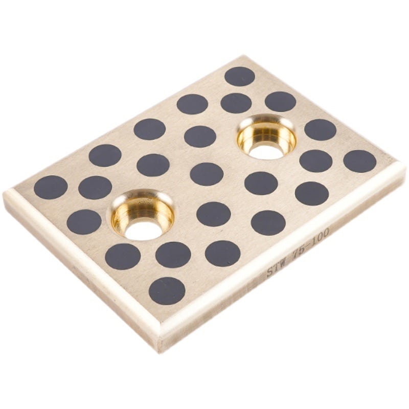 Oilless Wear Plate Graphite Self Lubricating Bronze Wear Plate C95400