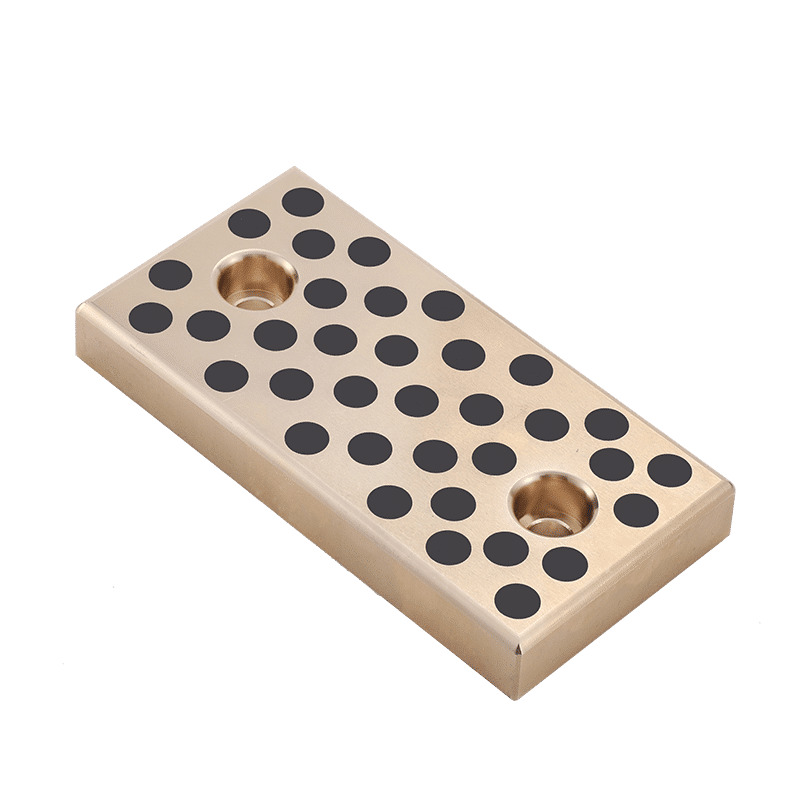 oilless bronze wear plate2 Graphite slide plate oilless