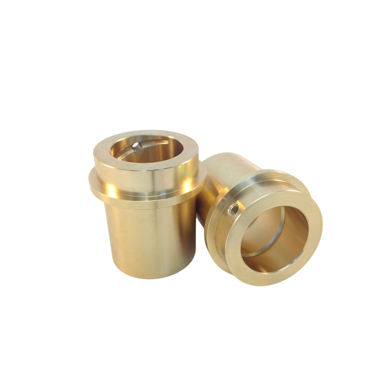 Custom-sized C95400 aluminum bronze bushings oil groove