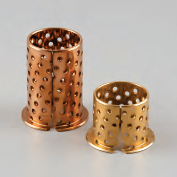 BRONZE SPLIT BUSHINGS 9 flange Bronze Bearing Material CuSn8