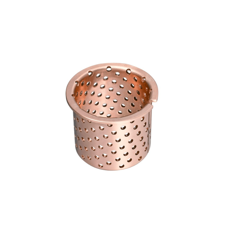flange size Bronze bushes with through holes Wrapped Bronze with thru holes Series - Metric