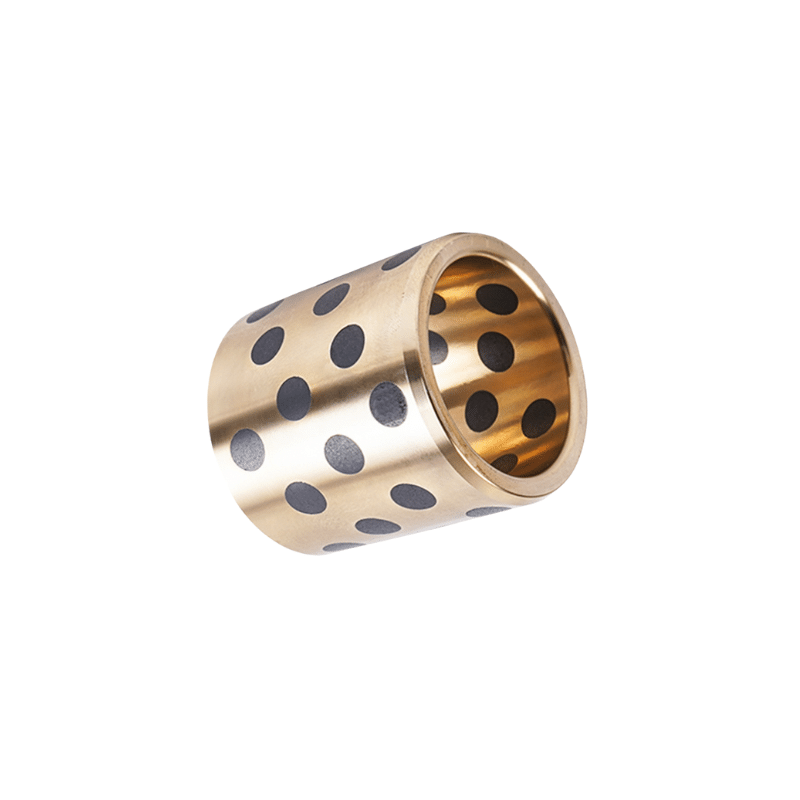 tin bronze bearing graphite embedded brass bushing