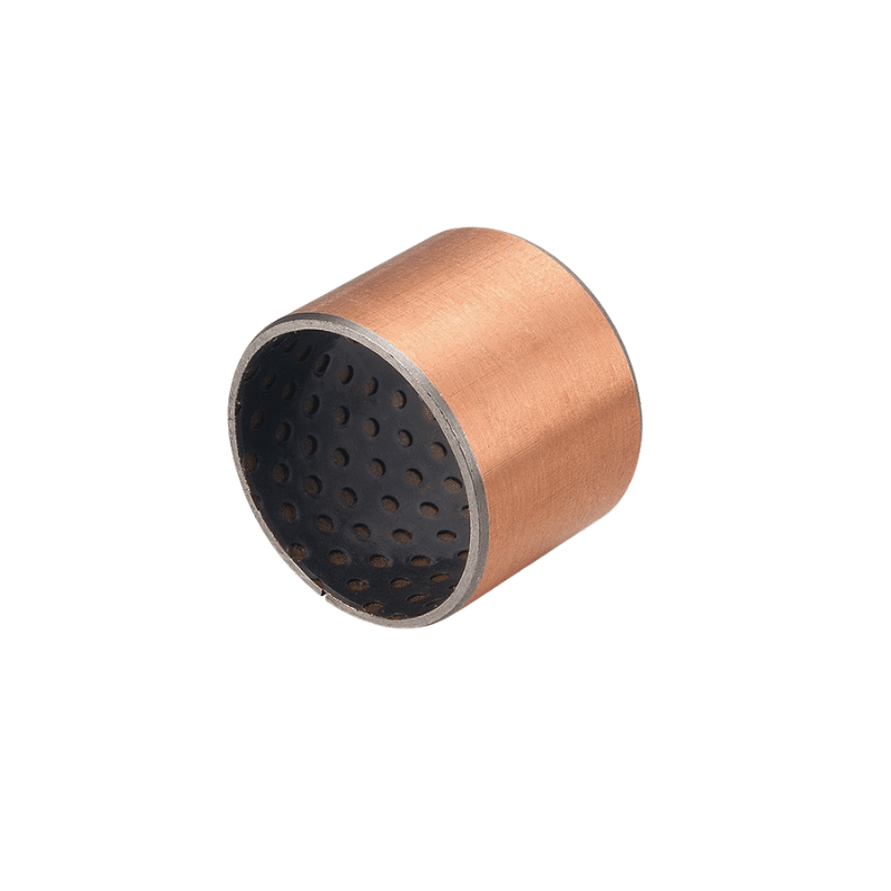 Steel-backed POM composite bushings and bearings orange Steel-backed POM composite bushings and bearings orange