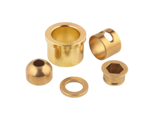 Oil-impregnated bronze bushings