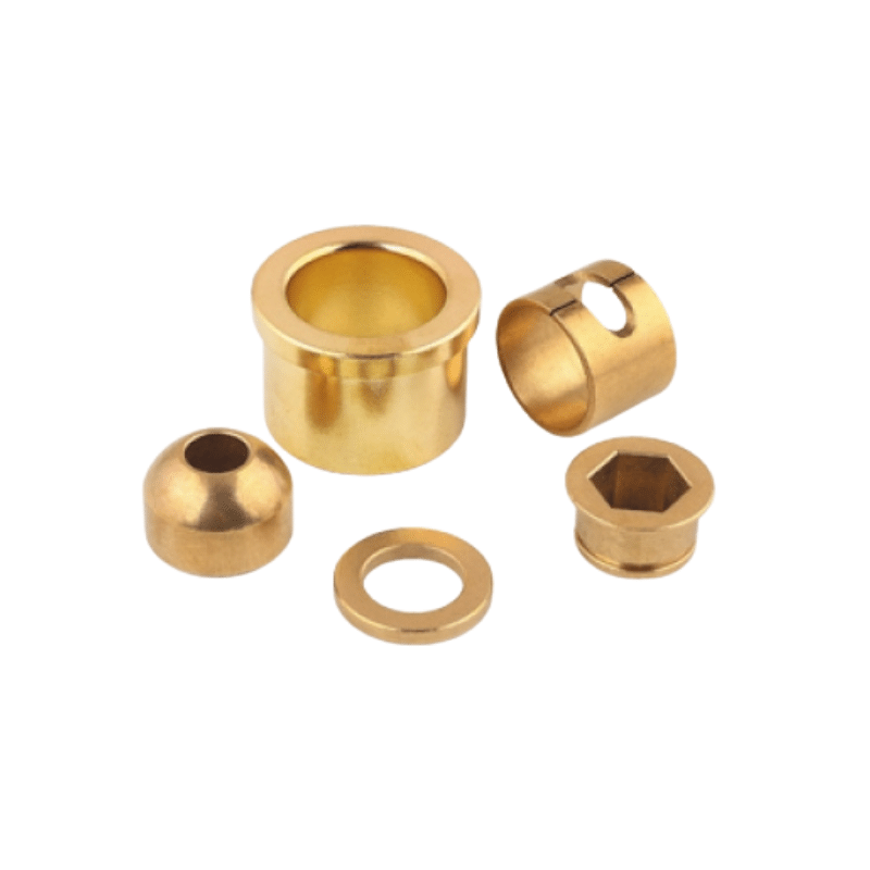 Oil-impregnated bronze bushings