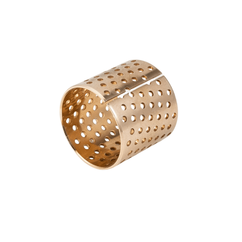 FB092 WRAPPED BRONZE BEARING CUSN8P5 CuSn8 Bronze Bushings Split Bearing Bronze bearings made of CuSn8 with grease reservoirs available as Cylindrical bushes with non-standard dimensions, customized bearing design