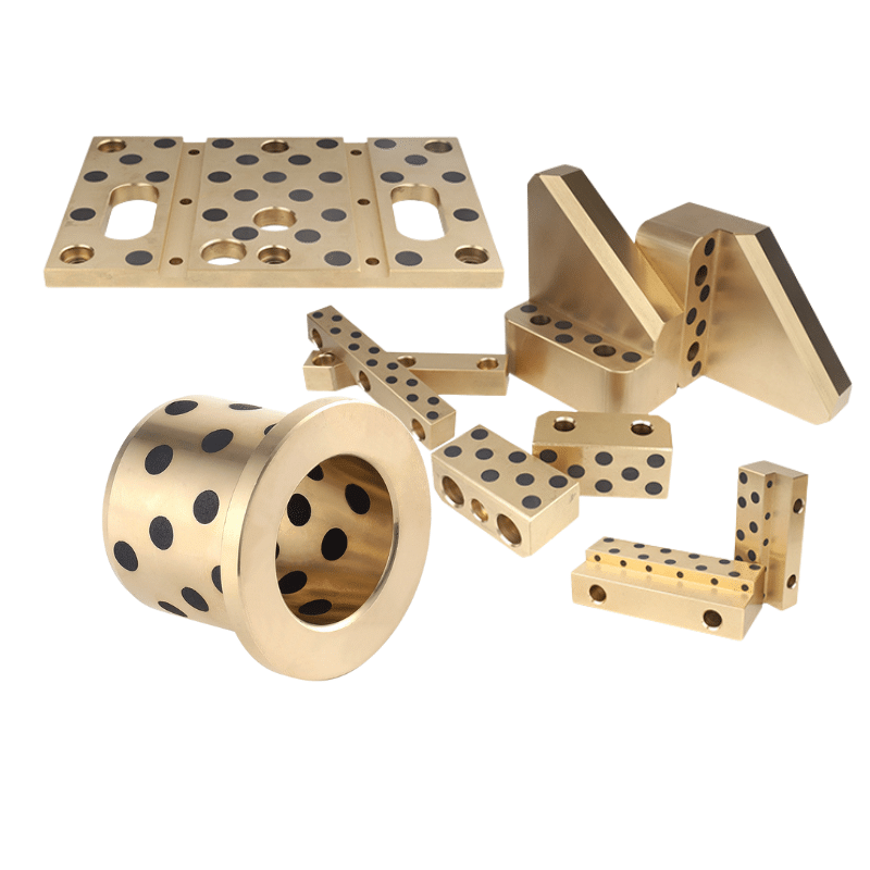bronze wear plates impregnated graphite C93200 Bearing Bronze Slide Bearings 932 with oil grooves