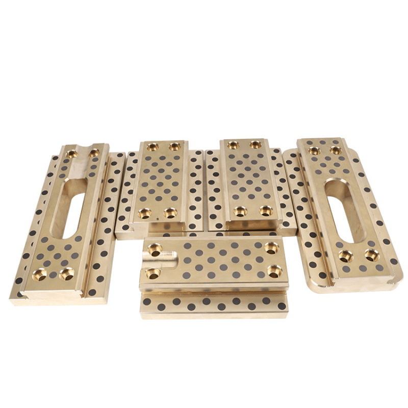 bronze wear plates NAAMS Cam Gibs JESW Oilless Wear Plate Graphite-impregnated bronze JOLP Oilless Wear Plate.