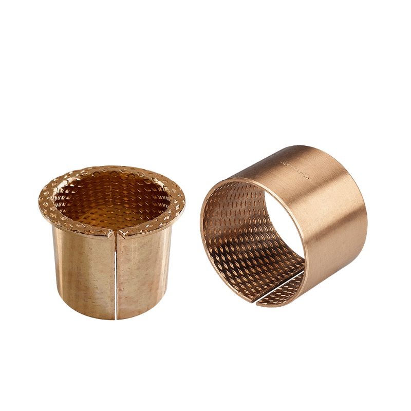 wrapped bronze bearings flange cusn8 bronze bearings bushes - metric. Bushings, bronze plain bearing material CuSn8 with lubrication pockets. Manufacturer