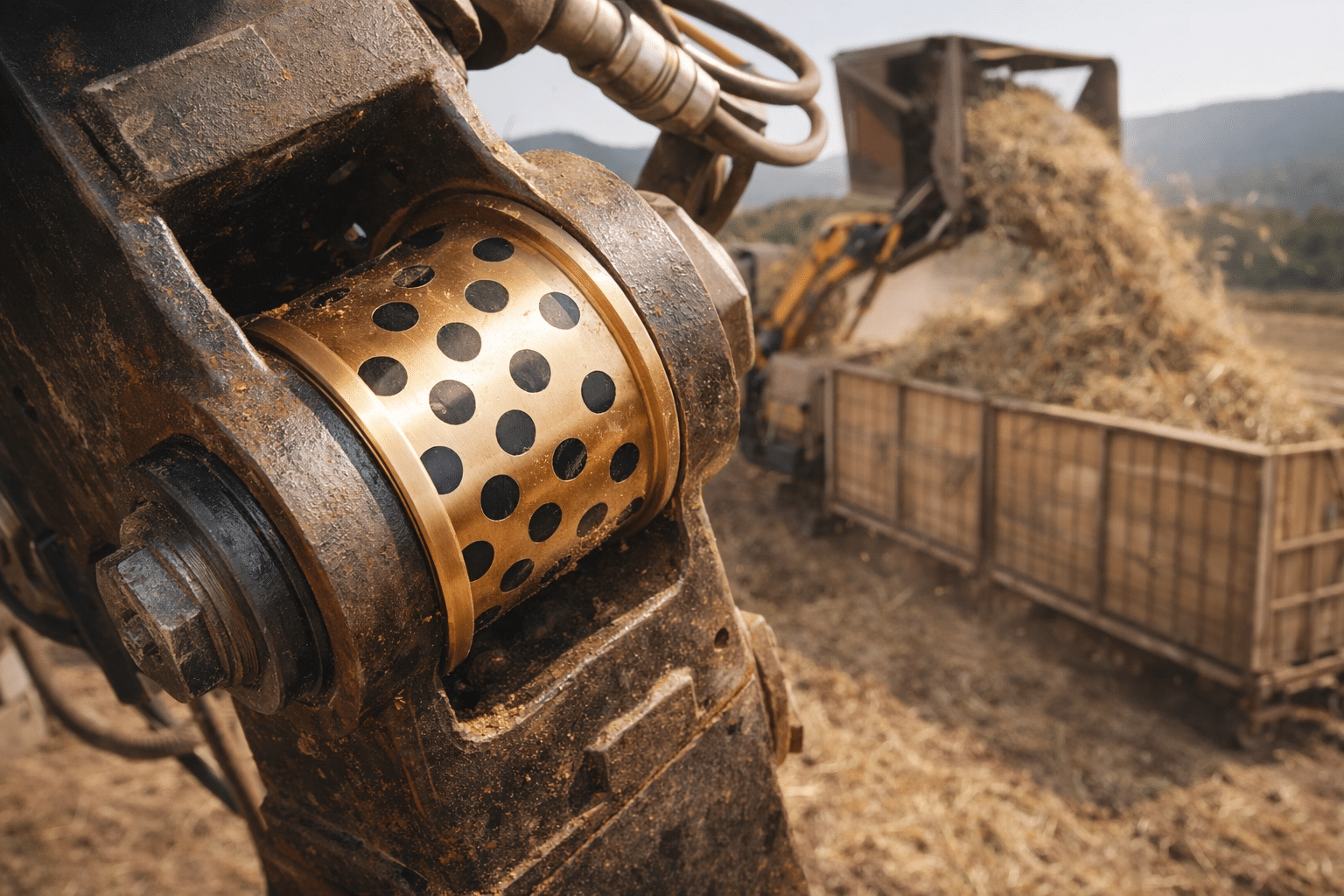 Graphite Bearing Hydraulic Drive System for Sugar Mill